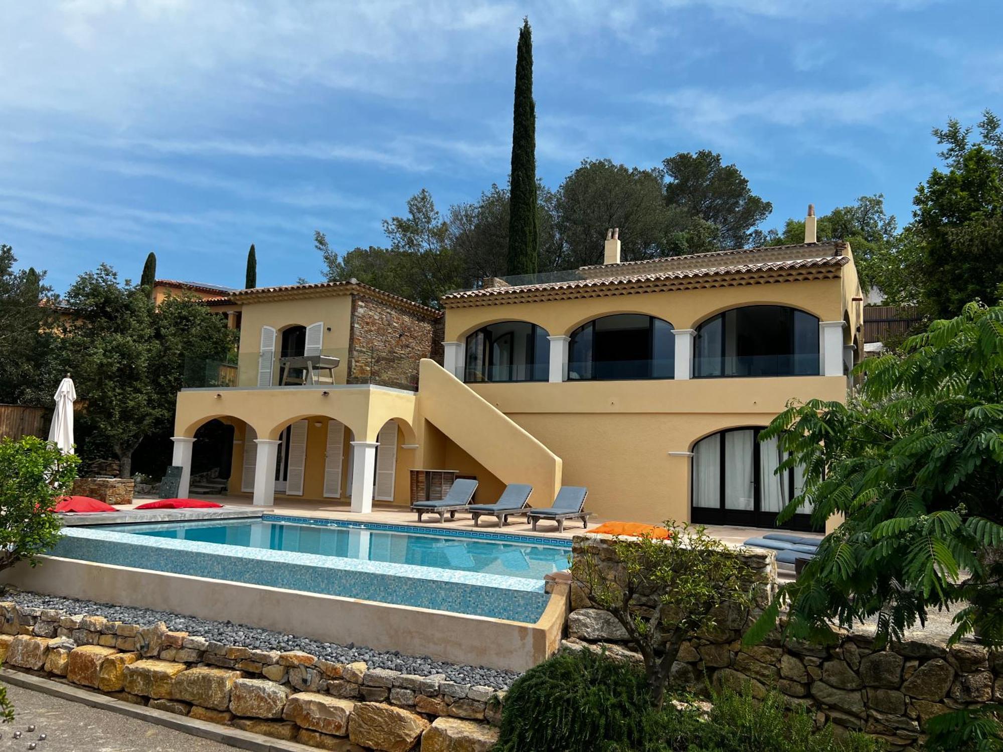 Villa Familiale Avec Vue Imprenable Saint-Raphaël Exteriör bild